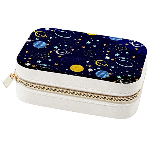 Boîte à bijoux Galaxy avec rangements optimisés boucles et colliers