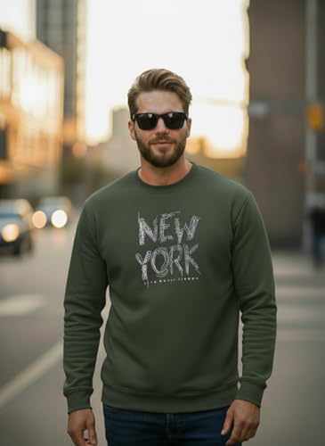 Image of Men Regular Fit Fleece ||Maroon||Round Neck Printed||Sweatshirt-JM3763