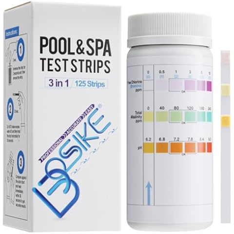 BOSIKE 3 in 1 Water Test Strips Kit Cover