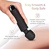 Yarosi Micro Masseur - Le plus puissant pouvoir vibratoire thérapeutique - un cadeau de voyage - Parfait pour la récupération musculaire personnelle après le sport - USB - Noir #1