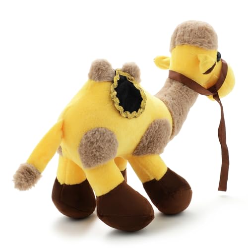 Image of Yellow Camel Soft Toy for Kids with Cute Hug-Friendly Plush for Babies, Toddlers & Children Safe, Lightweight & Easy to Clean (35CM)
