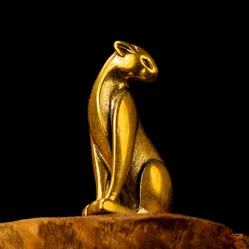Escultura de Puma en Latón Macizo CHOVY