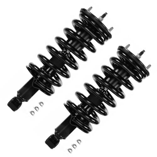 Image of Detroit Axle - 6pc Struts Shocks Kit for RWD 2004-2015 Nissan Titan 2 Ready Struts with Coil Spring 2 Front Sway Bar Links 2 Rear Shock Absorbers Replacement Suspension