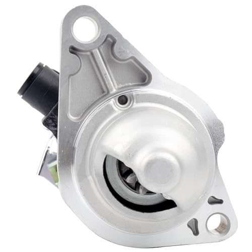 Image of Ezexpreze 19264 19159 New Starter Motor Replacement for Honda Civic 1.8L 2012-2015, HR-V 1.8L 2016-2022, Acur.a ILX 2.0L 2013 2014 2015 L4 Engine OE#: 31200-R1A-A01 31200-R0A-004 31200-RIA-A11