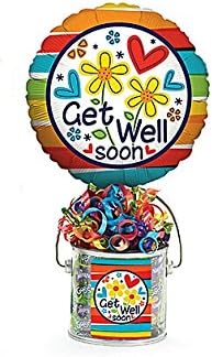 Get Well Soon Paint Can (Get Well Soon Daisies)