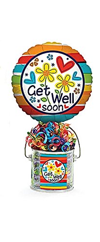Get Well Soon Paint Can (Get Well Soon Daisies)