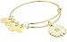 Alex and Ani Charity By Design, Daisy Shiny Gold Bangle Bracelet
