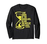 Citation « Socrates Like the Sands of the Hourglass Life » Manche Longue