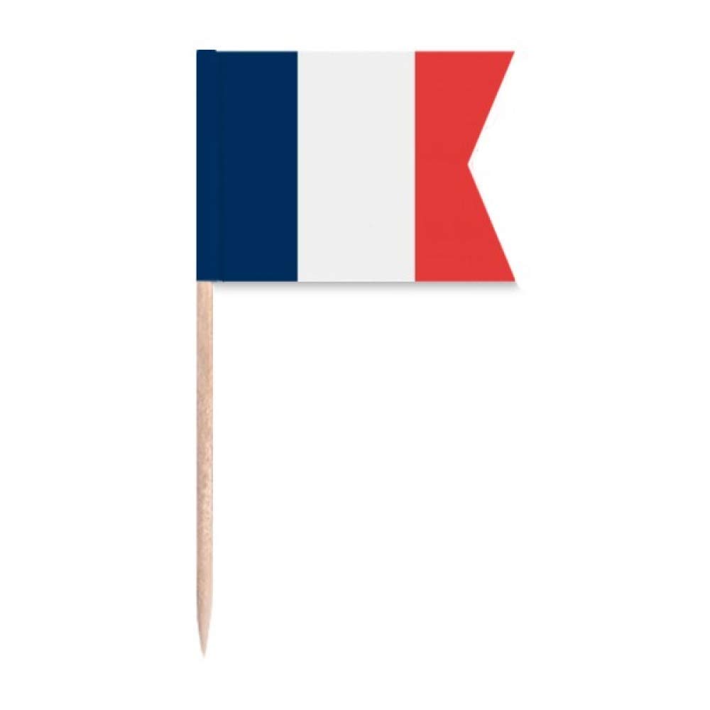 Cure-dents drapeau France pour buffet de fête, apéritif dinatoire et décoration de fromage