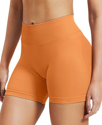 Image of VOYJOY Women Workout Impact Shorts 2.5 inch / 3.6 inch / 4.5 inch / 6 inch Scrunch Butt Lifting Gym Seamless Booty Biker Shorts