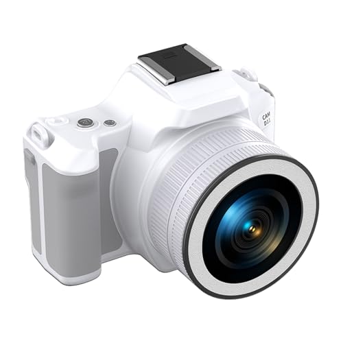 48MP 2Kデジタルカメラ16Xズームポータブルニューロギングカメラ D11ホワイト