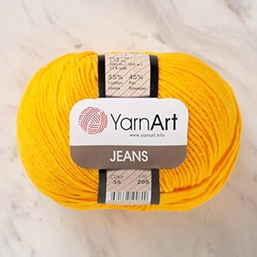 YarnArt Genius Soft Cotton Blend Yarn, 1 Pack (1.76 oz / 174 Yds) image 2