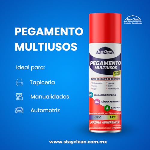 El Mejor Listado de Sprays adhesivos al mejor precio. 8 Sprays adhesivos marca STAY CLEAN (2)