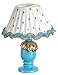 Dollhouse Miniature 1:12 Scale DIY Blue Table Lamp #G7194