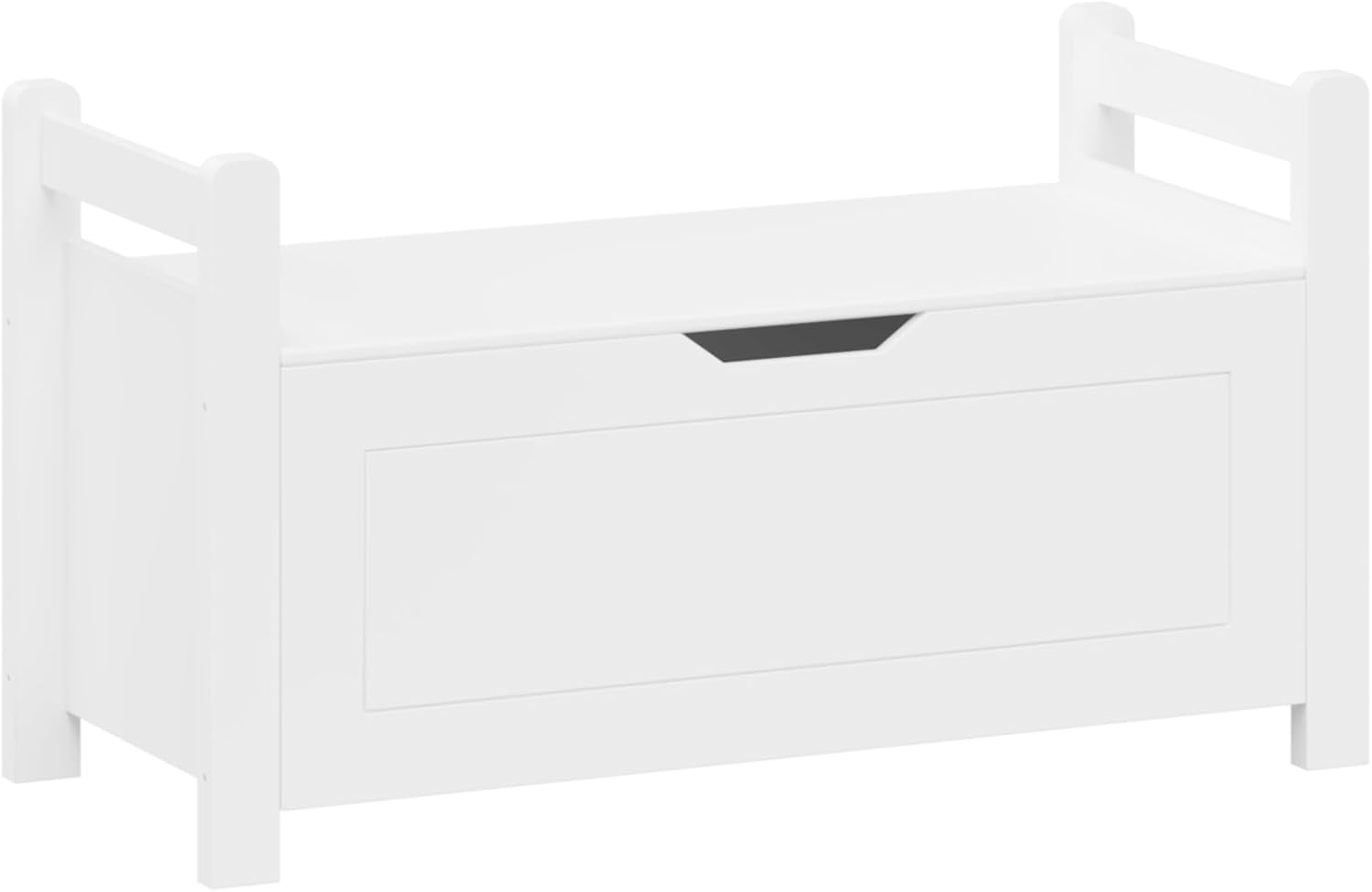 Storage Chest, Large Storage Cabinet With Flip-Top Lid/Safety Hinge, Toy Storage Organizer Trunk Entryway Storage Bench For