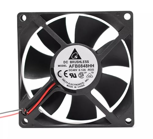 DELTA AFB0848HH-ROO 8025 48V 0.12A Dual Ball Inverter Welding Machine Cooling Fan