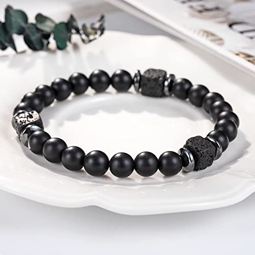 Birthday Gifts For Men Jewelry, Inspirational Graduation Gifts For Him Mens Bracelet Retirement Fathers' Day Gifts For Husband Friend Coworker Boss Guys Xmas Christmas Gifts For Men Who Have Everything #TOP2