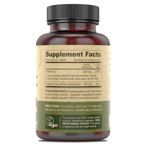 Deva DEV00067 Vegan Vitamins - Vegan Food Based Premium Vitamin C thumb #1