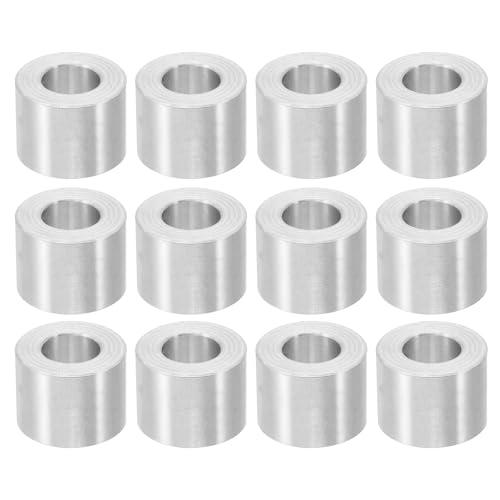 Entretoise en aluminium M10 PATIKIL pour fixation et espacement de vis - Lot de 12