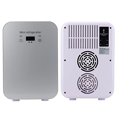 Zyyini 12 Volt 8L Car Refrigerator, Portabel Car Home Dual Use Small Refrigerator,Mini Cooling And Heating Portable Freezer,With Digital Display Top Handle,For Bedroom, Room, Car(Us) #TOP7