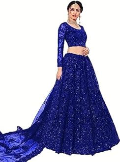 Yeoja Creation Embroidered Semi Stitched Lehenga Choli