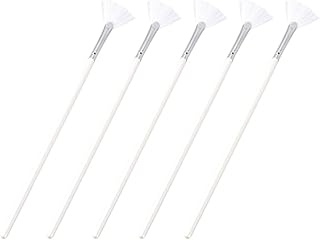 MAGICLULU 5pcs Fan-shaped Nylon Face Mask Bru...