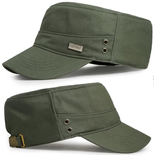 Image of Unisex Basic Cadet Army Caps Everyday Military Style Hat