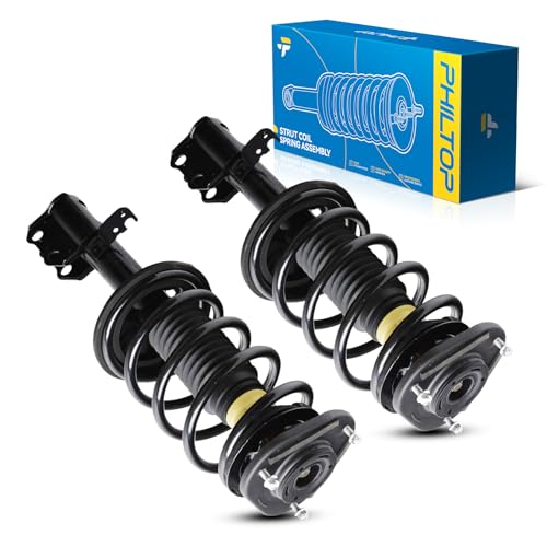 Image of PHILTOP Front Struts Shock Absorber Fit For Matrix 2003-2008, Vibe 2003-2008, Complete Struts with Coil Spring Assembly, Quick Suspension Loaded Struts 172116 /172117 2 PCS