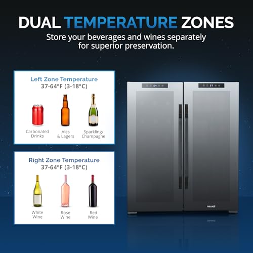 Newair NWB077BKD0 27 Inch Wine And Beverage Refrigerator thumb #3