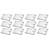 AC - Pack de 12 bandejas rectangulares con blonda - Cartón y Papel - Especial...