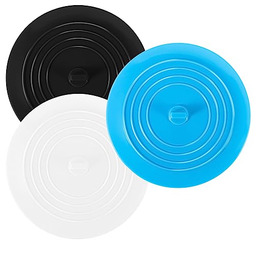 3 Stück Abflussstopfen Silikon Universal Stöpsel für Spülbecken...