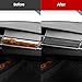 Betterhumz Car Dashboard Panel Trim Sticker for BMW E70 E71 2008-2013 X5 X6 Series Passenger Copilot Glove Box Panel Wrap for Alcantara Tuning Accessories