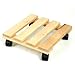 Produktbild Rollbrett Pflanzenroller 30x30cm Holz TK:120kg