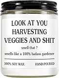 Gardening Gifts for Women - Unique Plant Lover Present, Funny Garden Gift, Relax Candle, Best Gift for Gardeners, Valentine Gifts Cool Plant Mom, Funny Garden, Growing Candle (Gardening)