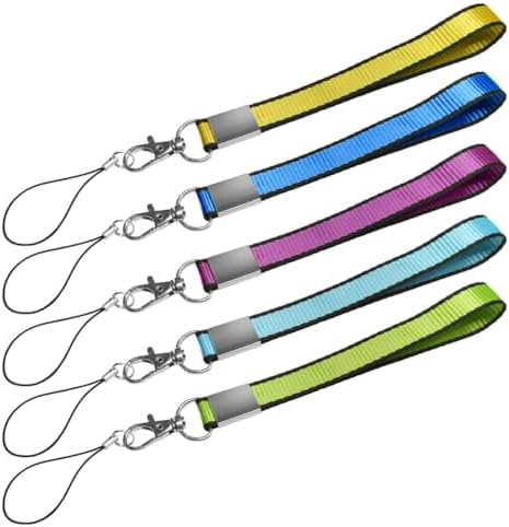 ABLAZE 80 Pack Wrist Lanyards - 7 Inch Assorted Color Straps For USB Drives & Keys