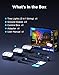 Govee Outdoor Tree Lights 3-Pack, RGBWIC LED Landscape Lighting, IP67 Waterproof, Outdoor Lights for Yard Patio Garden, 66 Scene Modes with App Control, Works with Alexa, Google Assistant, Matter