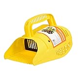 Facile à nettoyer et à transporter : le cueilleur de myrtilles est facile à nettoyer..Il suffit de le rincer avec un peu d'eau ou de le mettre au lave-vaisselle..La conception légère et la poignée le rendent facile à transporter.