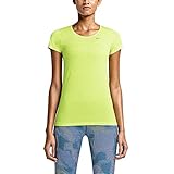 Nike Camisetas Dri-Fit Knit Ss, Volt/Silver S