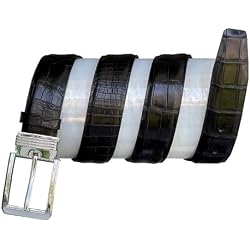 vinacreations AIIigator Belt Leather Strap Belts 1.5