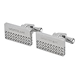 gemelos montblanc corte ingles En color plata Montblanc Gemelos Cuff Links, Rectangular, Steel 109783 Marca