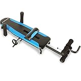 Exerpeutic Alternative Inversion Traction Table - Back Stretcher for Lower Back Pain Relief Without Going Upside Down - 350 Lbs Weight Capacity - ‎Blue