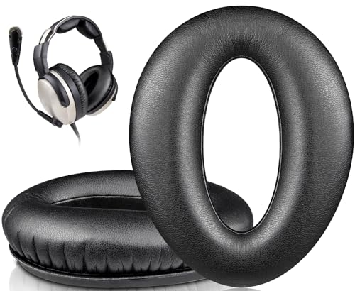 Coussinets de rechange en cuir protéiné ultra doux pour casques Lightspeed Zulu