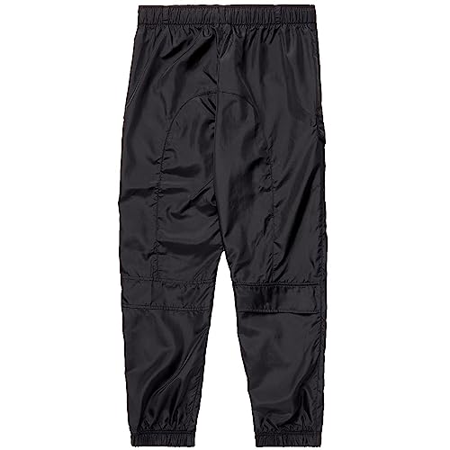 Nike NSW Woven Utility Pants (Little Kids/Big Kids) Black/White2