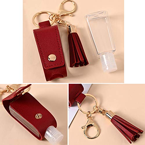 Portable Empty Travel Bottle Keychain Hand Sanitizer Bottle Holder 3