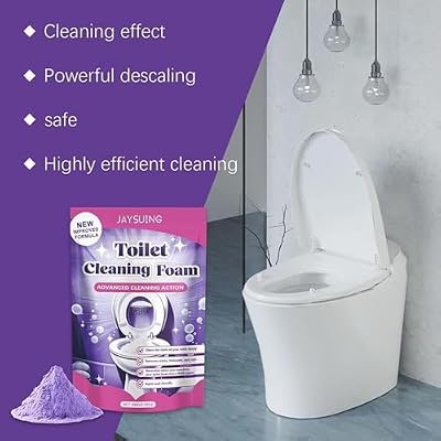 Toilet Bowl Cleaner, Cleanings Powder, Scented Cleaning Cleaner for Toilets, Touch-Free Foaming Bathroom Clean Foaming Powder (2)