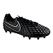 SOCCER CLEATS BOOTS NIKE JR LEGEND 8 CLUB FG/MG OUTDOOR YOUTHS CHILDS At5881-010 - BLACK/BLACK - 5 Y