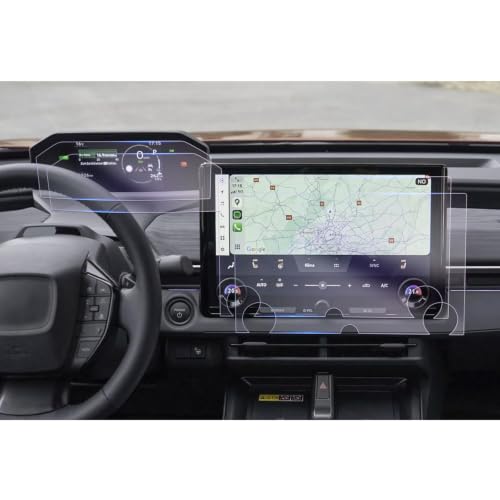 Film protection navigation Toyota CHR+ pour éliminer les reflets et les traces de doigts