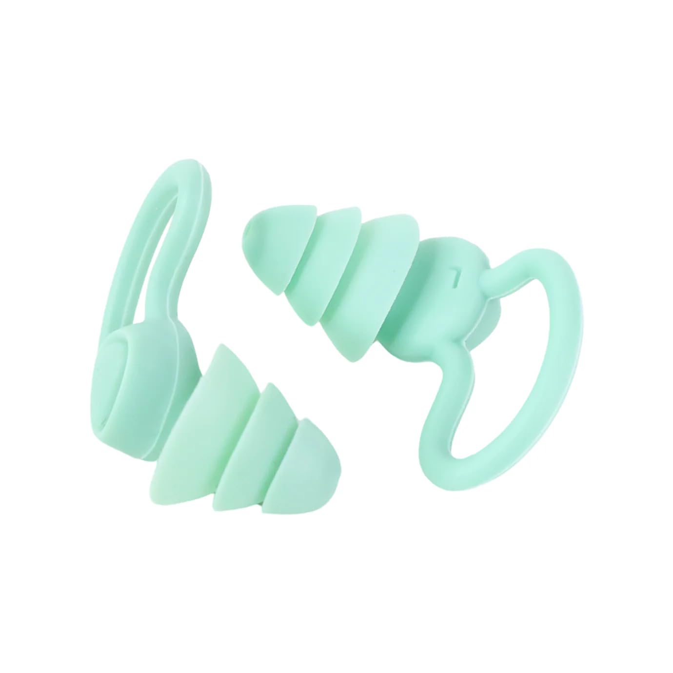 Reusable Silicone Noise Reduction Earplugs with Ear Hook | Soft Washable Soundproof Ear Plugs for Sleeping, Travel & Study-image-22