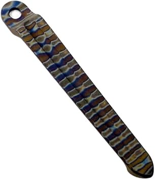 1PC Titanium Pocket Clip Fits for Chris Reeve Sebenza, Umnumzaan, Custom Deep Carry Back Clip DIY Replacement Accessory