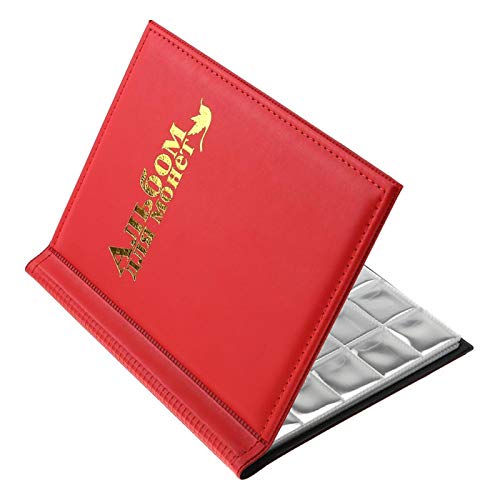 Libro de colección de monedas Joyzan para clasificar tus piezas en casa 5